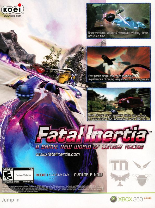 Fatal Inertia - PS3