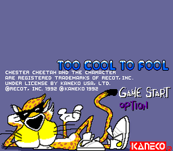 Chester Cheetah: Too Cool to Fool - SNES