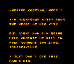 Chester Cheetah: Too Cool to Fool - SNES