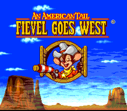 An American Tail: Fievel Goes West - SNES