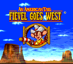 An American Tail: Fievel Goes West - SNES