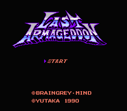 Last Armageddon - NES