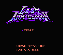 Last Armageddon - NES