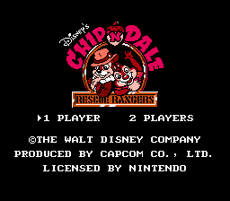 Disney's Chip 'n Dale: Rescue Rangers - NES