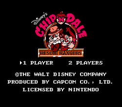 Disney's Chip 'n Dale: Rescue Rangers - NES