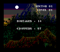 Choplifter III: Rescue Survive - SNES