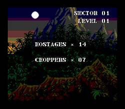 Choplifter III: Rescue Survive - SNES