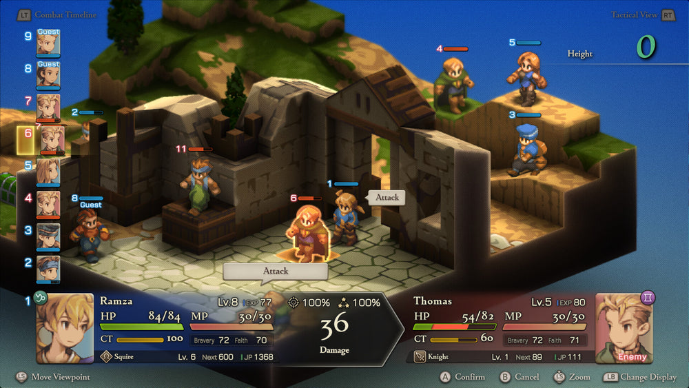 Final Fantasy Tactics: The Ivalice Chronicles - Switch