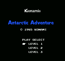 Antarctic Adventure - NES