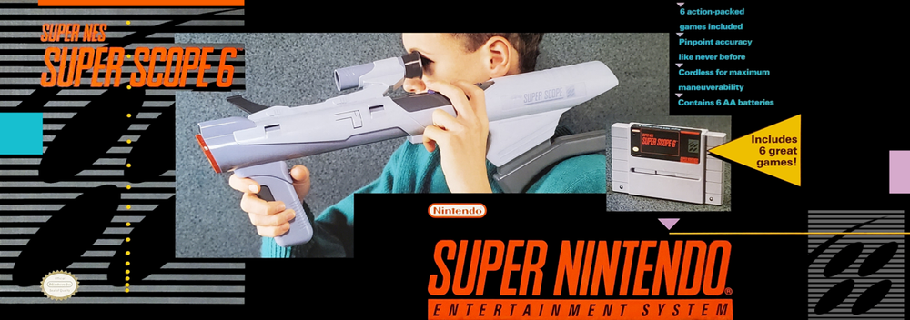 Super NES Super Scope 6 - SNES