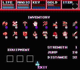 Legacy of the Wizard - NES