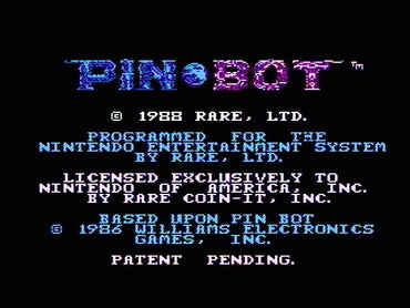 Pin-Bot - NES