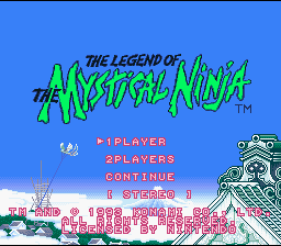 The Legend of the Mystical Ninja - SNES