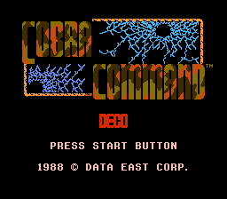 Cobra Command - NES