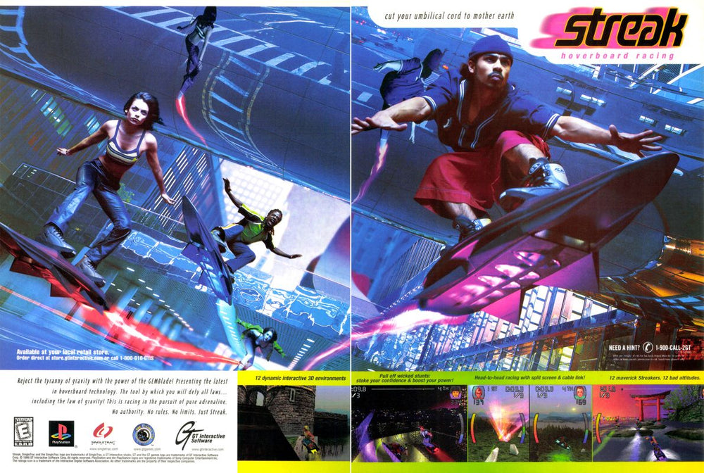 Streak Hoverboard Racing - PS3