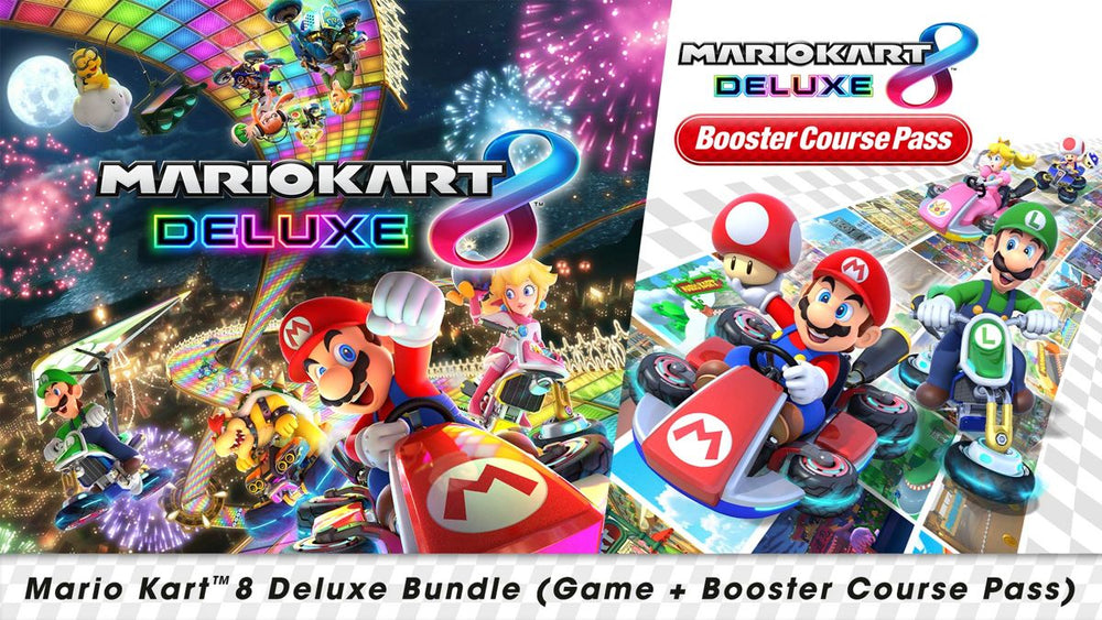 Mario Kart 8 Deluxe + Booster Course Pass - Switch