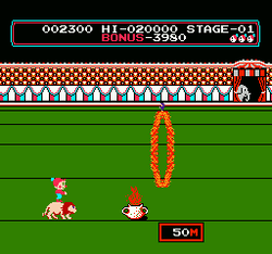 Circus Charlie - NES