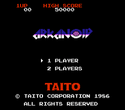 Arkanoid - NES