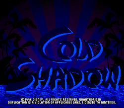 Maui Mallard in Cold Shadow - SNES