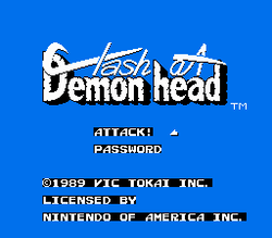 Clash at Demonhead - NES