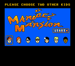 Maniac Mansion - NES