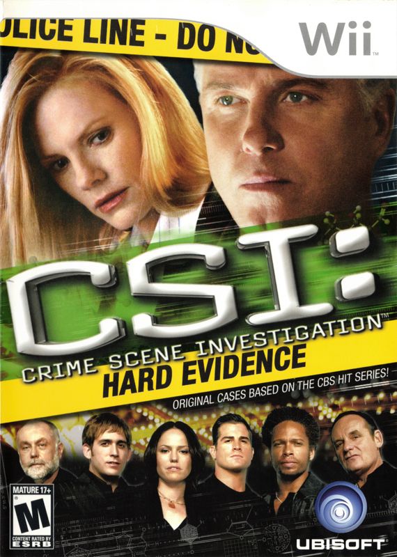 CSI: Crime Scene Investigation - Hard Evidence - Wii Original