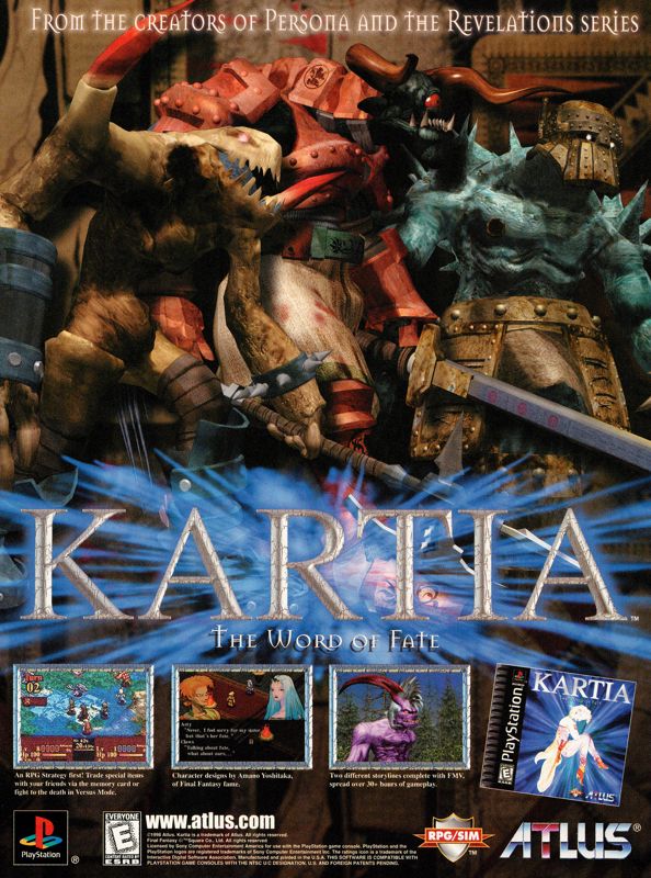 Kartia: The Word of Fate - PS3