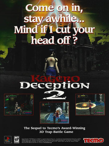 Kagero: Deception II - PS3