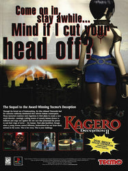 Kagero: Deception II - PS3