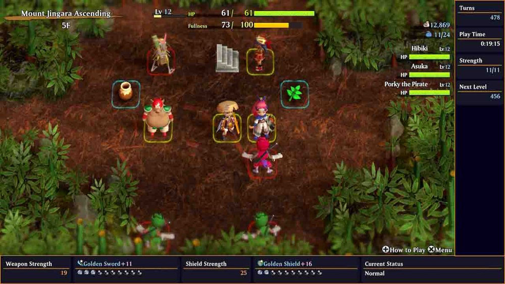 Shiren the Wanderer: The Mystery Dungeon of Serpentcoil Island - Switch