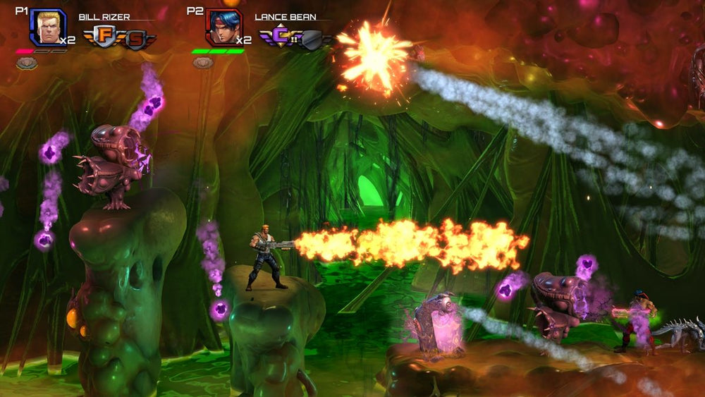 Contra: Operation Galuga - Switch