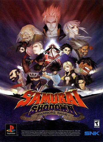Samurai Shodown: Warriors Rage - PS3