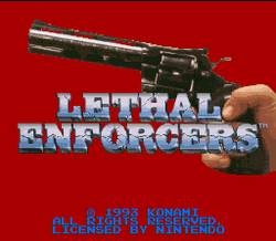 Lethal Enforcers - SNES