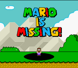 Mario is Missing! - SNES