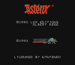 AstÃ©rix - NES