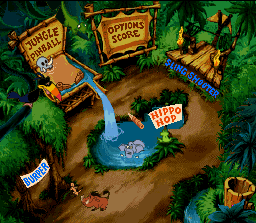 Disney's Timon & Pumbaa's Jungle Games - SNES