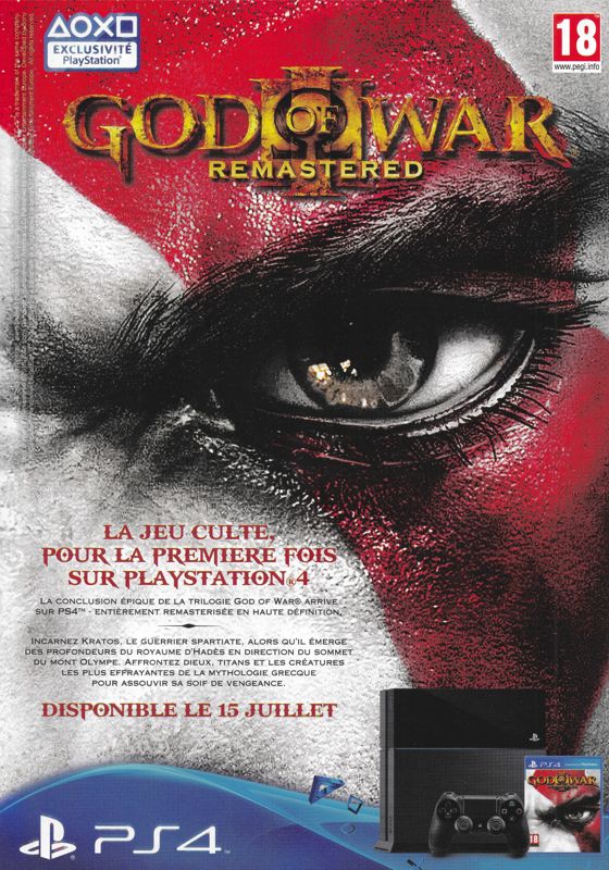 God of War III: Remastered - PS4