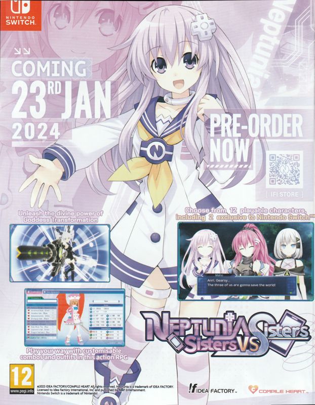 Neptunia: Sisters vs Sisters - Switch