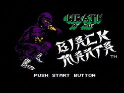 Wrath of the Black Manta - NES