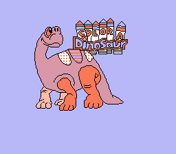 Color a Dinosaur - NES