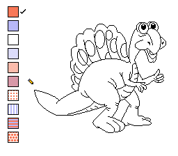 Color a Dinosaur - NES