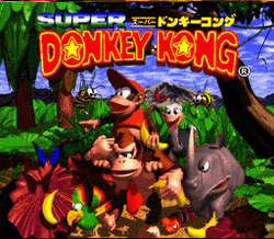 Donkey Kong Country - SNES