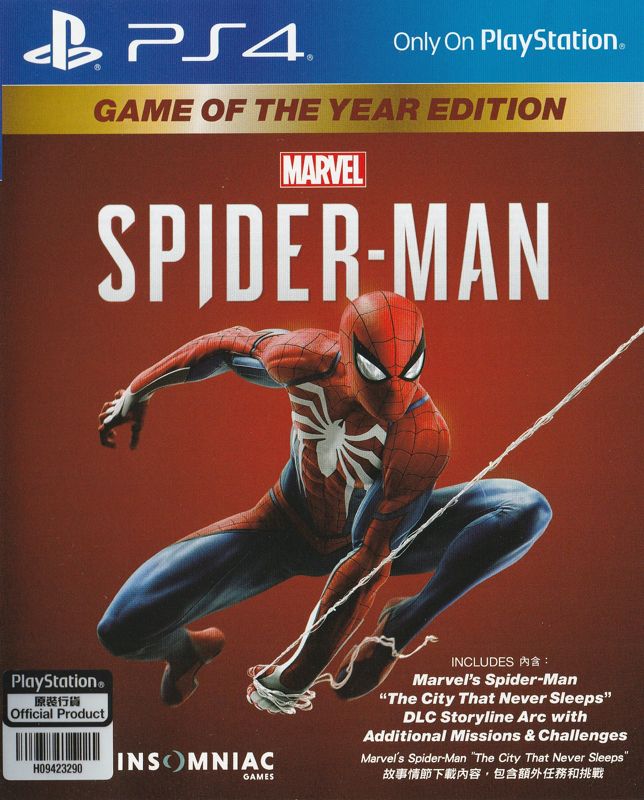 Marvel Spider-Man: Game of the Year Edition - PS4