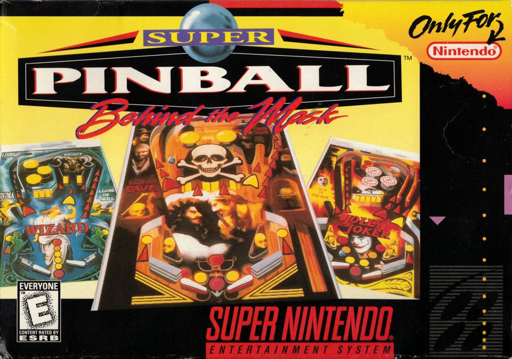 Super Pinball: Behind the Mask - SNES