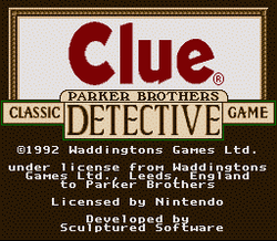 Clue - SNES