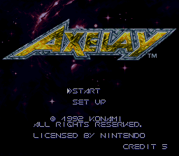 Axelay - SNES