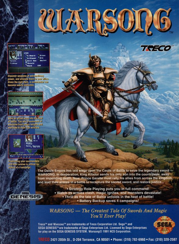 Warsong - PS3