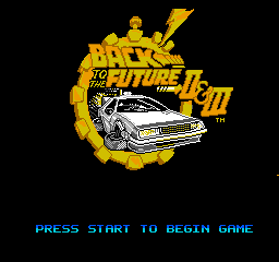 Back to the Future Part II & III - NES
