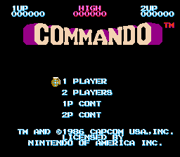 Commando - NES