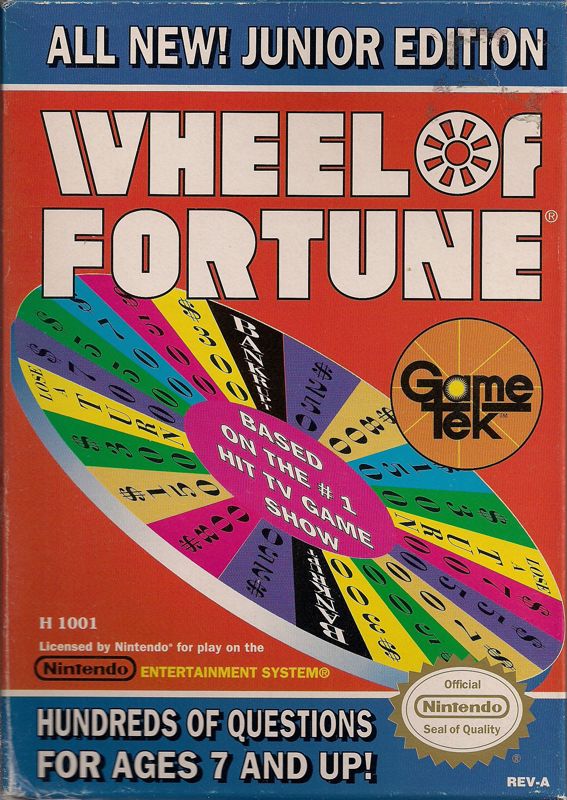 Wheel of Fortune: Junior Edition - NES